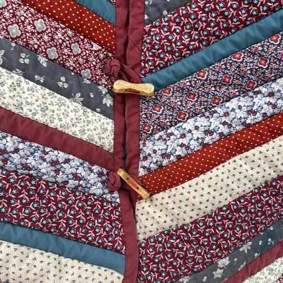 Vintage 70s handmade quilted jacket - Picture 2 of 8